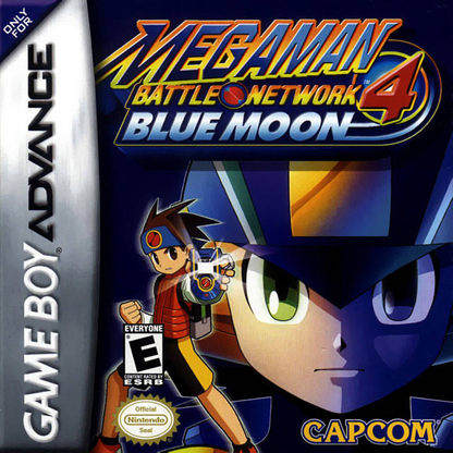 Mega Man Battle Network 4: Blue Moon - GBA