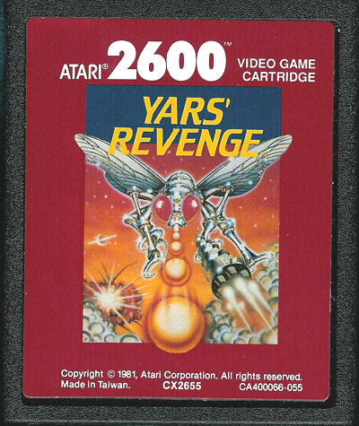Yars' Revenge (Red Label) - Atari 2600