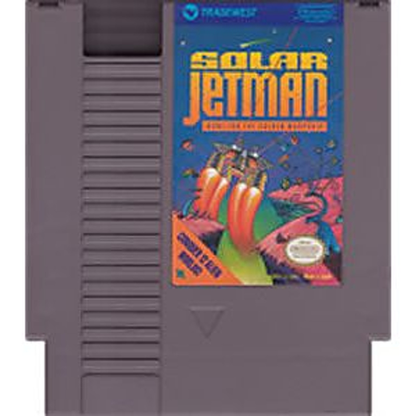 Solar Jetman Hunt for the Golden Warpship - NES
