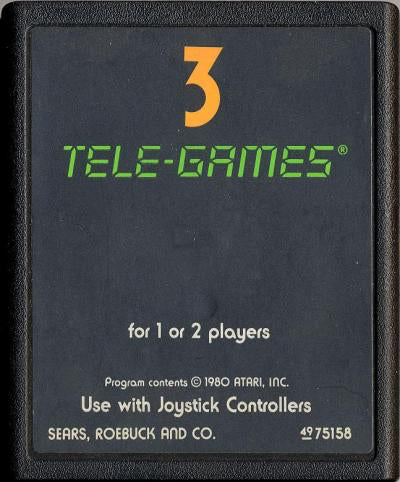 Dodger Cars (Tele-Games) - Atari 2600