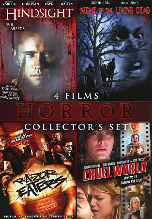 Horror Collector's Set, Vol. 5: Hindsight / Night Of The Living Dead / Razor Eaters / Cruel World - DVD