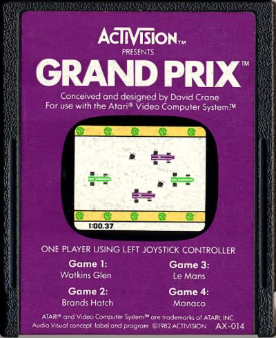 Grand Prix (Purple Label) - Atari 2600
