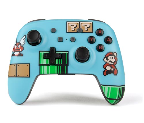 Power A Enhanced Wireless Controller Super Mario Bros 3 - Switch