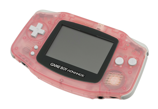 Console System Gameboy Advance | Fuchsia Transparent Pink Color - GBA