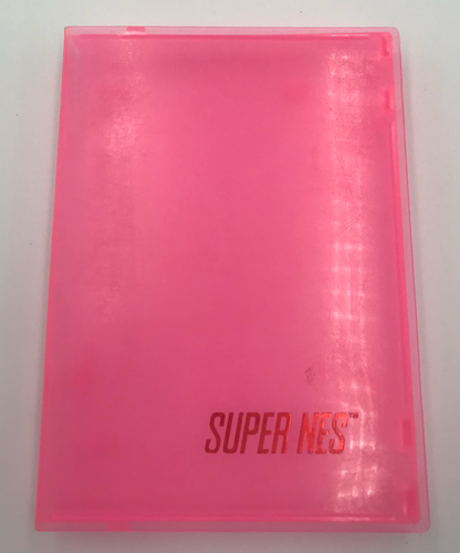 Cartridge Case | Official Clear Pink - SNES