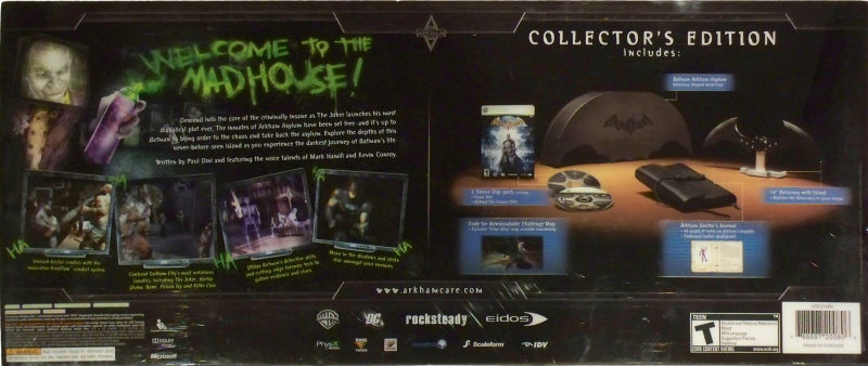 Batman: Arkham Asylum - Collector's Edition - Xbox 360