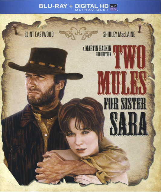 Two Mules For Sister Sara - Blu-ray Western 1970 PG