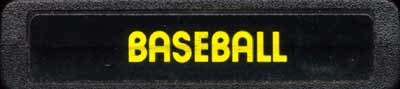 Baseball (Picture Tele-Games) - Atari 2600