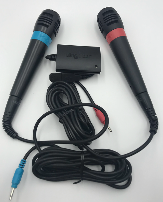 Microphone Set Sony SingStar Black/Red/Blue - PS3