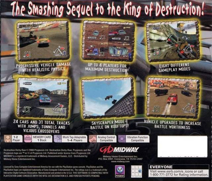Destruction Derby Raw - PS1