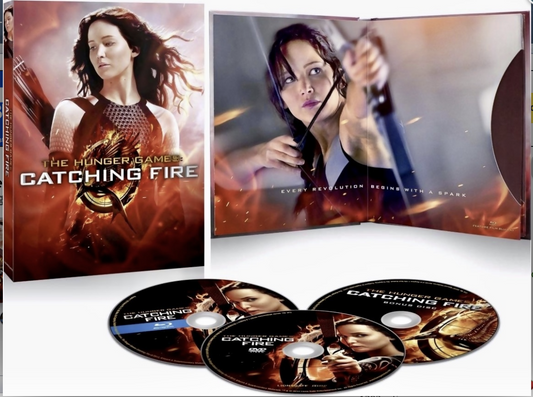 Hunger Games: Catching Fire Digi Book - Blu-ray Action/Adventure 2013 PG-13