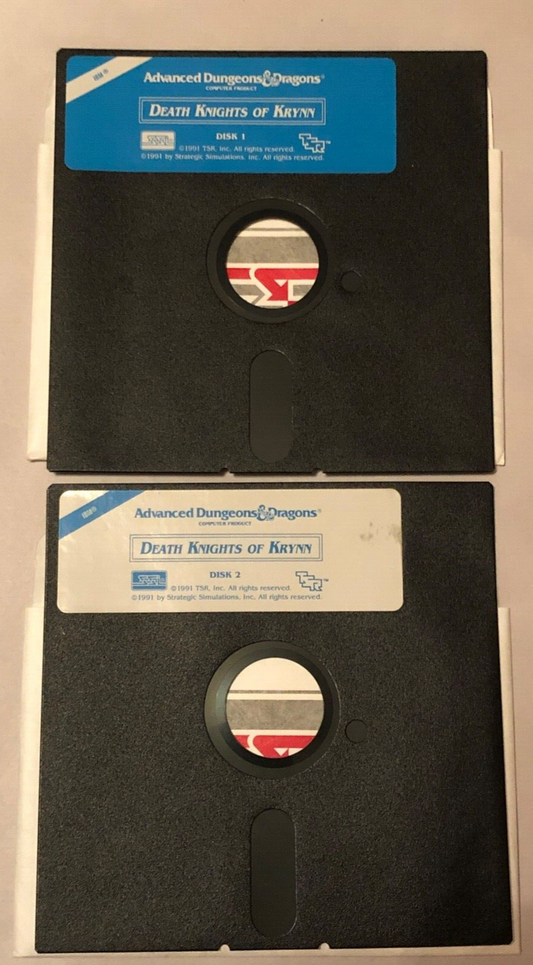 Advanced Dungeons and Dragons Death Knights of Krynn - Commodore 64