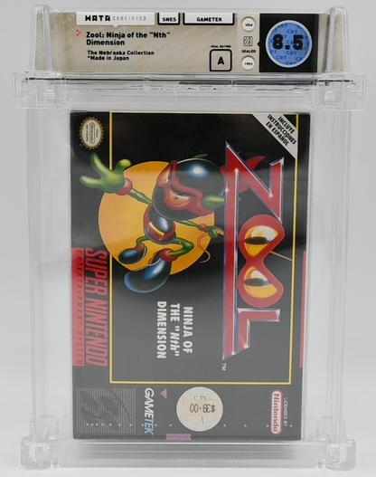 Zool SNES 8.5 A - NEBRASKA COLLECTION