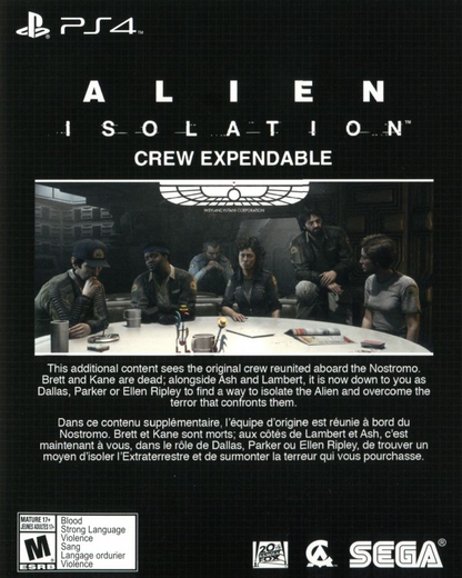 Alien Isolation - PS4