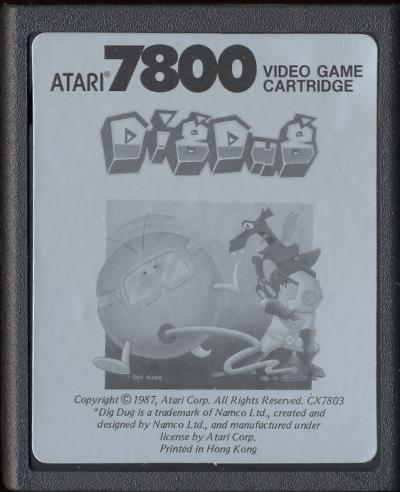 Dig Dug - Atari 7800