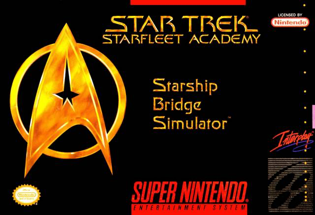 Star Trek: Starfleet Academy (Starship Bridge Simulator) - SNES