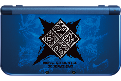 Console System | Monster Hunter Generations Blue Edition - 3DS