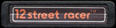 Street Racer ("12 Street Racer") - Atari 2600
