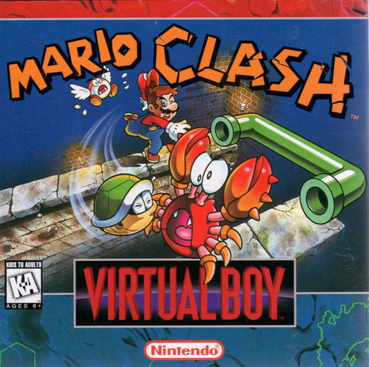 Mario Clash - Nintendo Virtual Boy