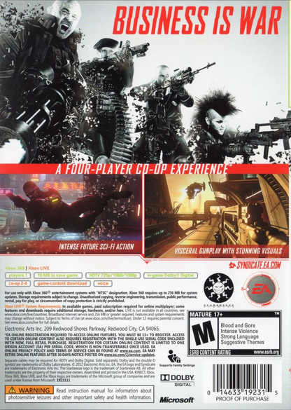 Syndicate - Xbox 360