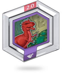 Hexagonal Power Disc | Dinosaur World - Disney Infinity 2.0