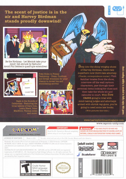 Harvey Birdman: Attorney at Law - Wii