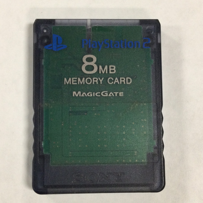 Memory Card PS2 8 MB Official Clear Black - PS2
