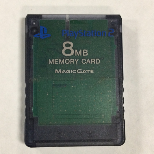 Memory Card PS2 8 MB Official Clear Black - PS2