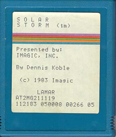 Solar Storm (Xante) - Atari 2600