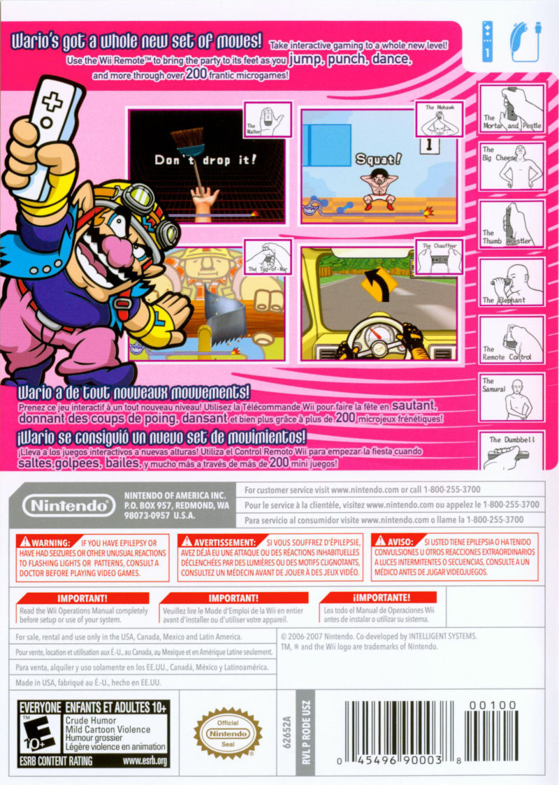 Wario Ware: Smooth Moves - Wii