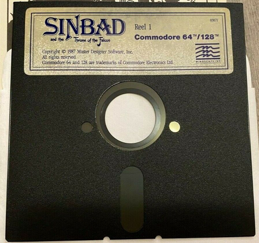 Sinbad and the Throne of the Falcon - Commodore 64