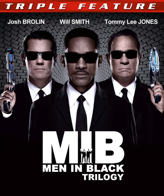 Men In Black Trilogy: Men In Black /Men In Black II / Men In Black 3 - Blu-ray Comedy VAR PG-13