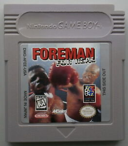 Foreman For Real - Game Boy