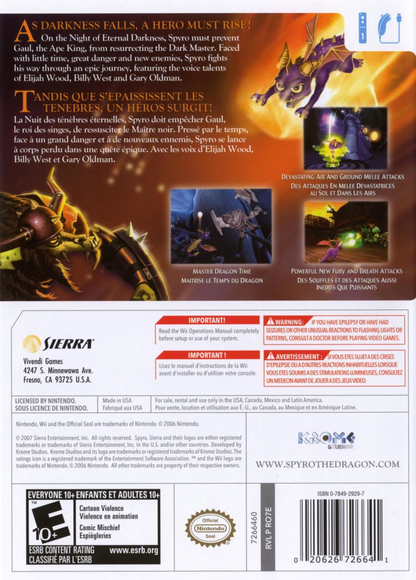 Spyro: The Eternal Night - Wii