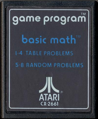 Basic Math ("61 Basic Math") - Atari 2600
