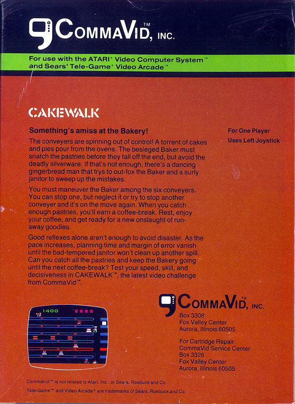 Cakewalk - Atari 2600