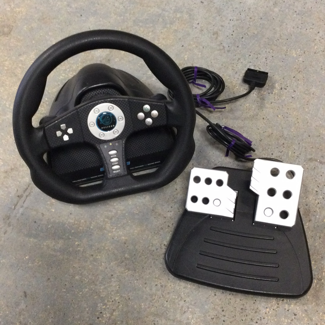 Pelican Cobra TT Race Wheel - PS2