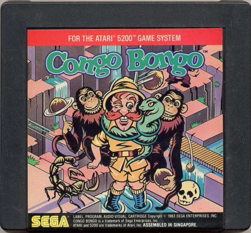 Congo Bongo - Atari 5200
