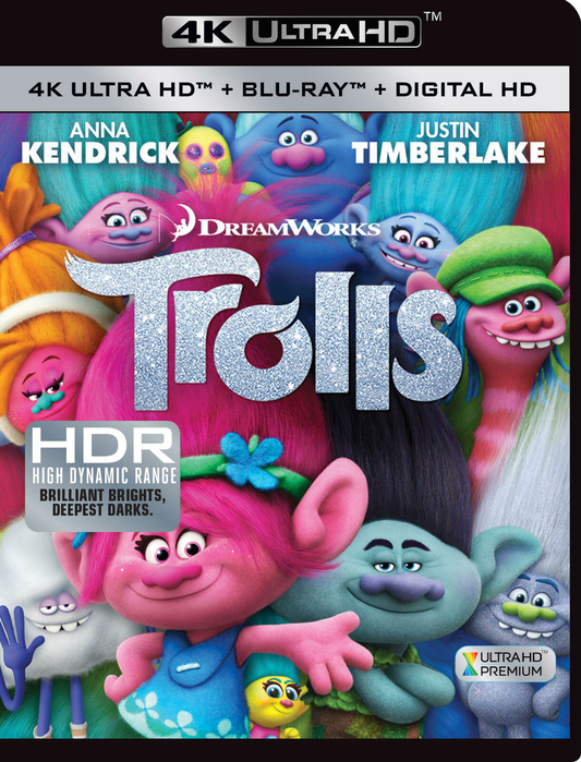 Trolls Party Edition - 4K Blu-ray Animation 2016 PG