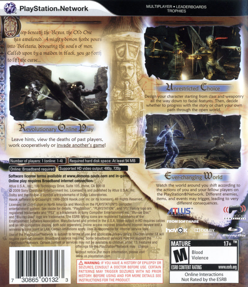 Demon's Souls - PS3