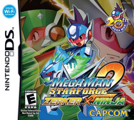 Mega Man Star Force 2 Zerker X Saurian - DS