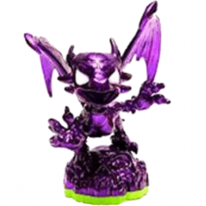 Metallic Purple Cynder - Skylander - Spyros Adventure Character Chase Variants