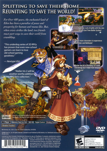 Atelier Iris 2: The Azoth of Destiny - PS2