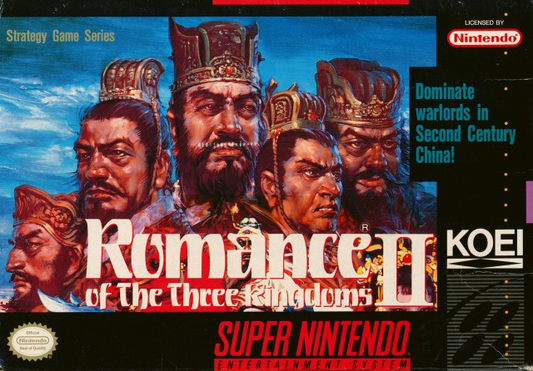 Romance of the Three Kingdoms II - SNES