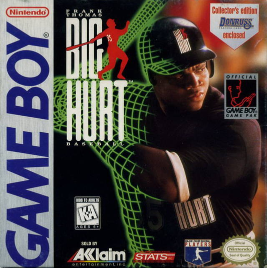 Frank Thomas: Big Hurt Baseball - Game Boy