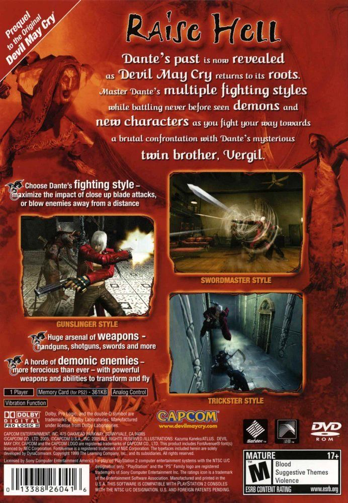 Devil May Cry 3 - PS2