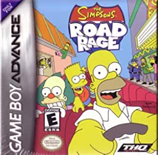 Simpsons Road Rage, The - GBA