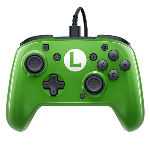 PDP Faceoff Wired Pro Controller Luigi - Switch