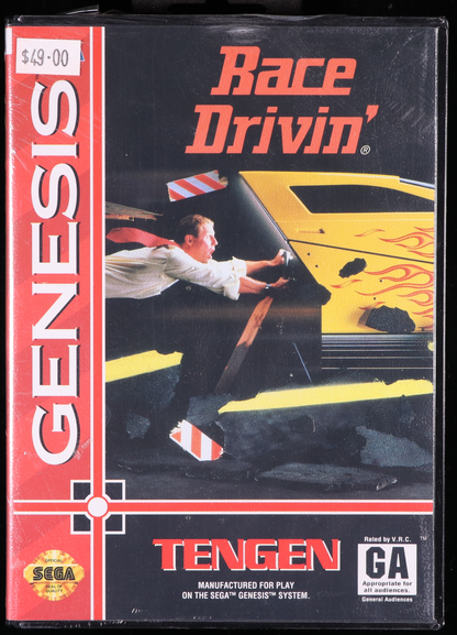 Race Drivin' SEGA GENESIS 9.8 A+ - NEBRASKA COLLECTION