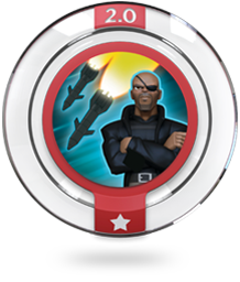 Round Power Disc | S.H.I.E.L.D. Helicarrier Strike - Disney Infinity 2.0
